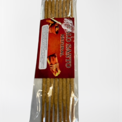 Incienso Palo Santo en varilla natural . x 8 ud.