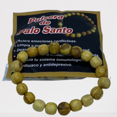Pulsera de Palo Santo T9