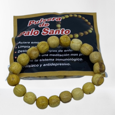 Pulsera de palo Santo M10